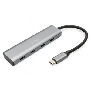DIGITUS USB-C 4 Port HUB 4x USB-C 3.1 Gen1, 5Gbps