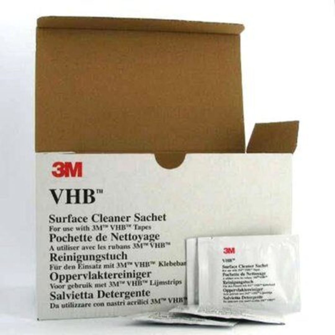 3M VHB Surface Cleaner Sachets (100 Towles)