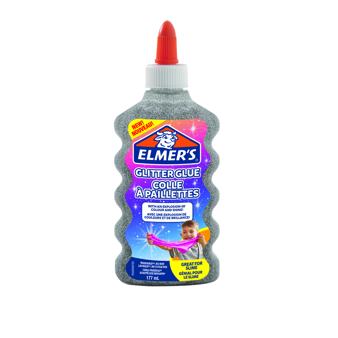 Glitterlim Elmers 177ml silver