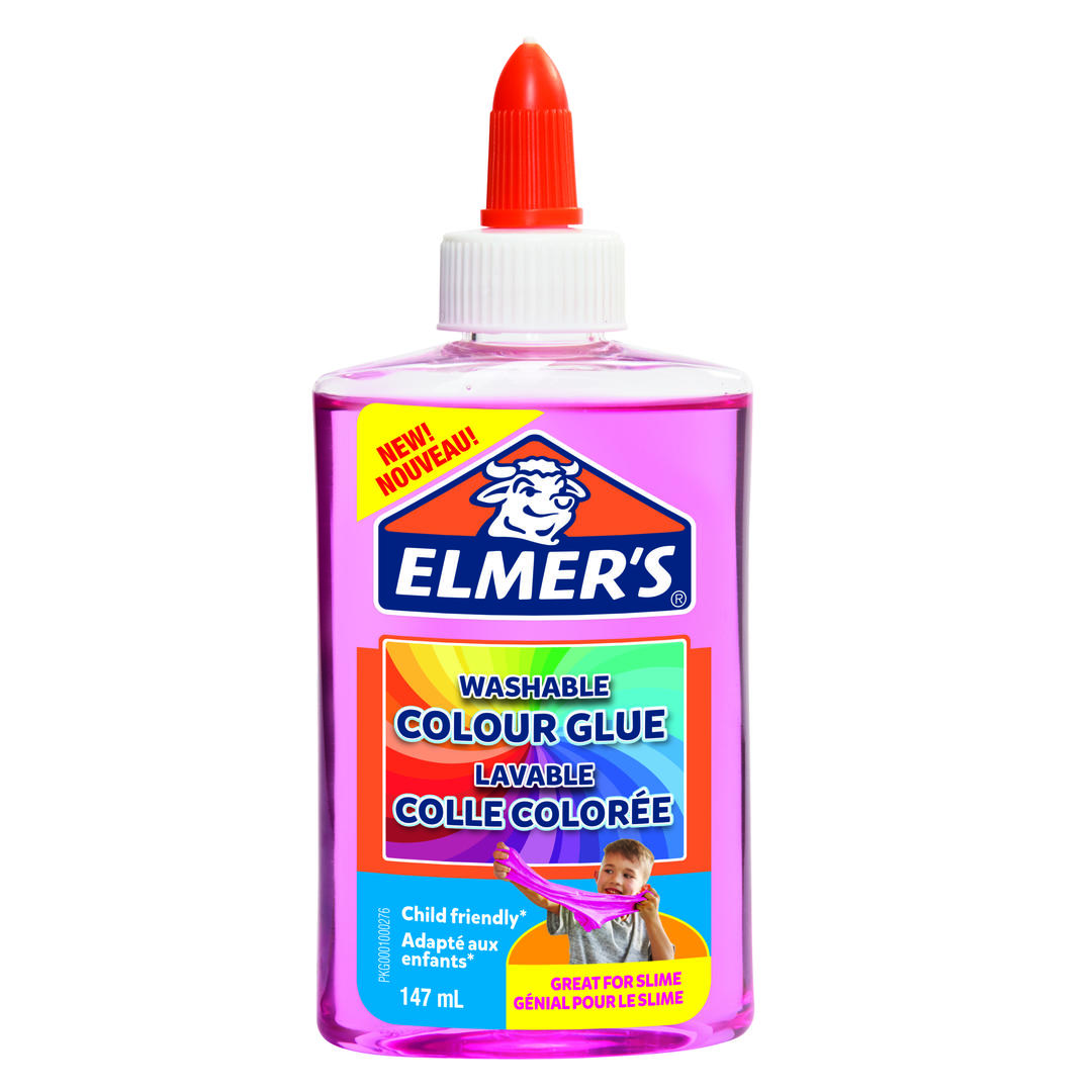Translucent liquid glue pink Elmers 147ml