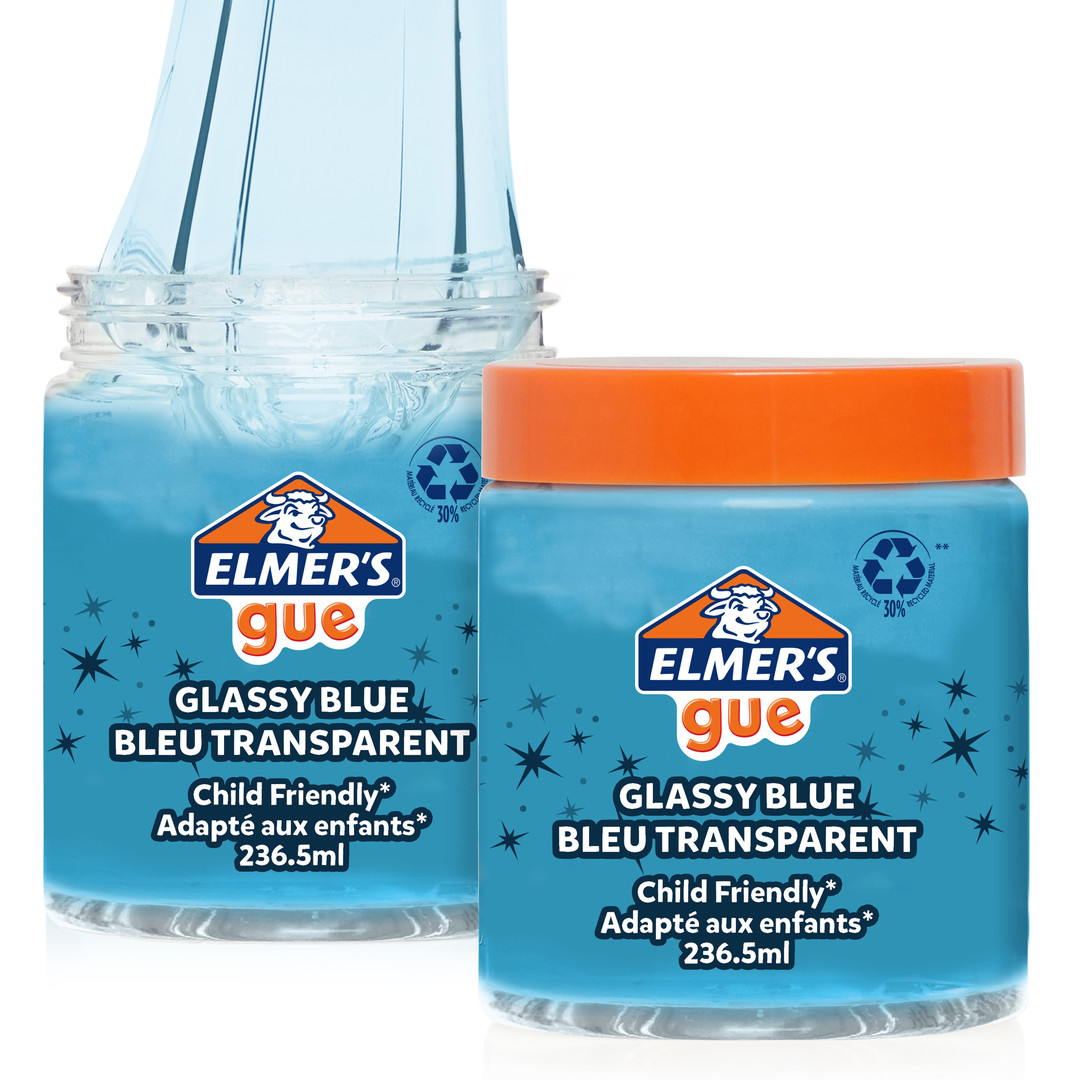 Glue 236 ml Pre-Made Slime Glossy Blue