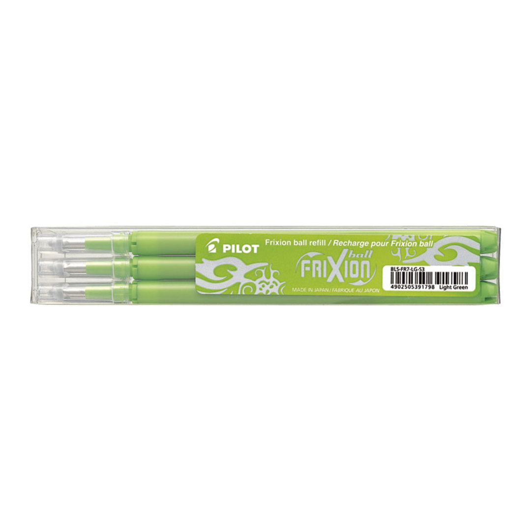 Frixion patron 3-pack 0,7 ljusgrön (3)