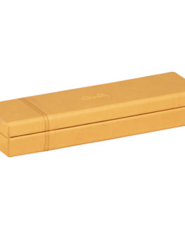 Rhodiarama pencil box 21x5,5x3cm Orange