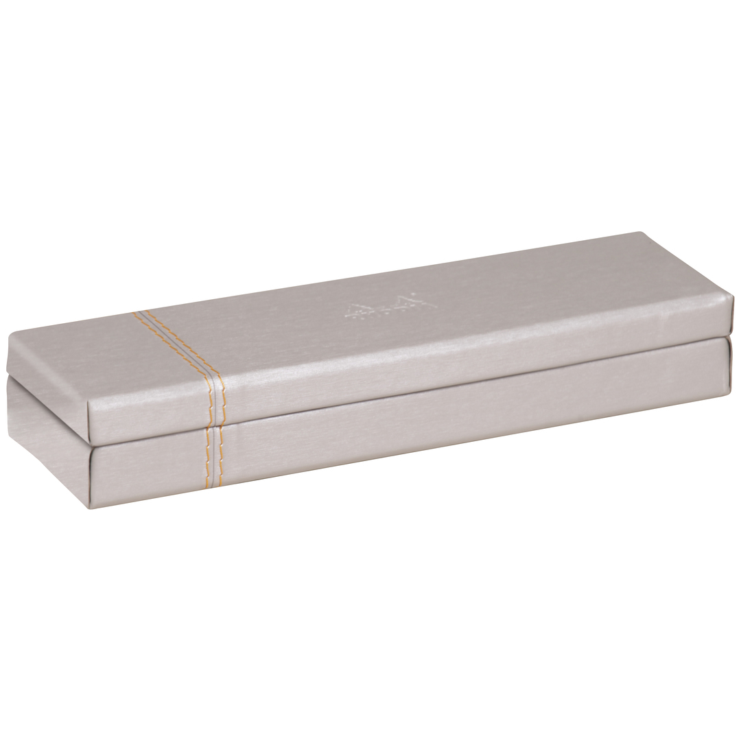 Rhodiarama pencil box 21x5,5x3cm Silver