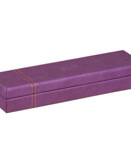 Rhodiarama pencil box 21x5,5x3cm Purple