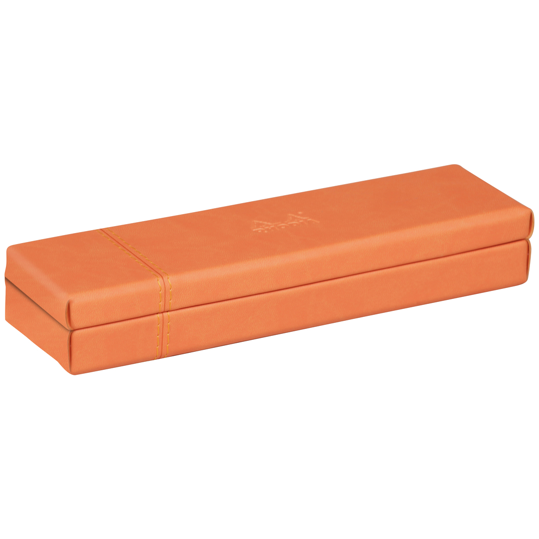 Rhodiarama pencil box 21x5,5x3cm Tangerine