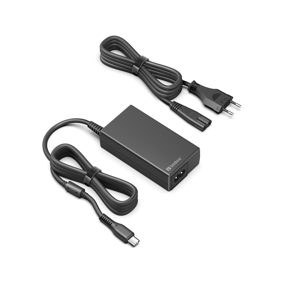 Sandberg USB-C AC Charger PD65W EU+UK