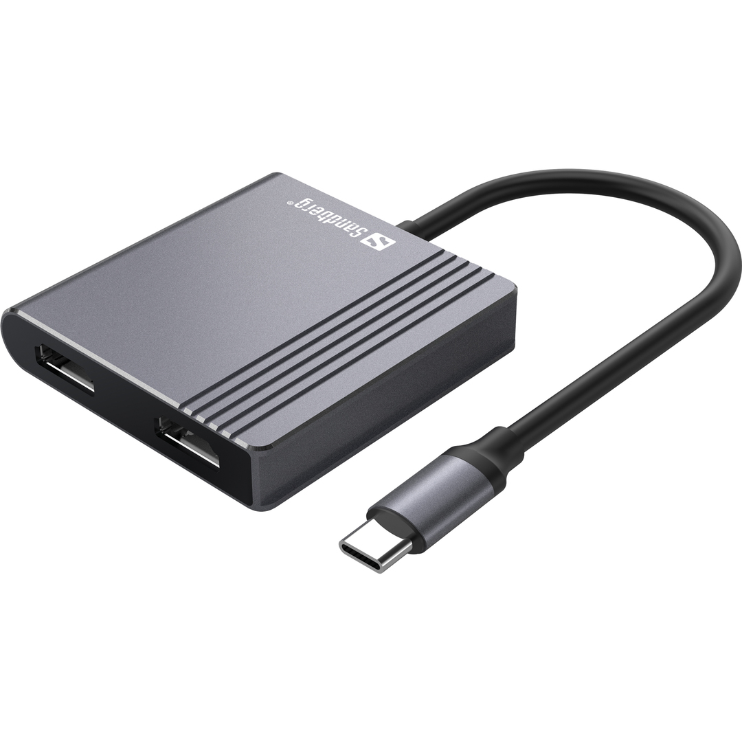 Sandberg USB-C Dock 2xHDMI+USB+PD