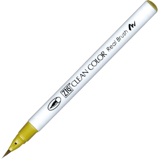 Zig Clean Color Pensel Pen 057 Dark Yellow