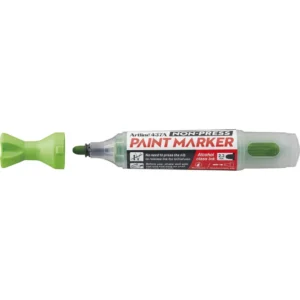 Artline Non-press paint marker 437A Yellow Green