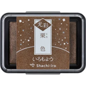 Iromoyo Kosai Stamp pad trad.tone Glitter Brown