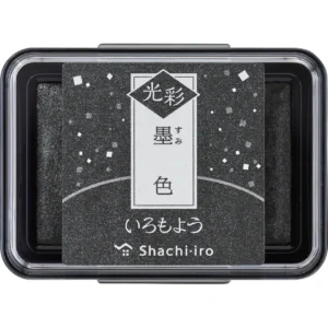 Iromoyo Kosai Stamp pad trad.tone Glitter Black