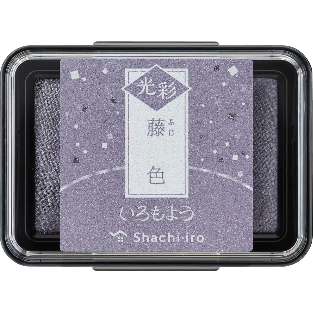 Iromoyo Kosai Stamp pad trad.tone Glitter Pale Violet
