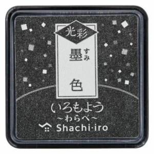Iromoyo Kosai Stamp pad trad.tone Glitter small Black
