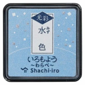 Iromoyo Kosai Stamp pad trad.tone Glitter small Pale blue
