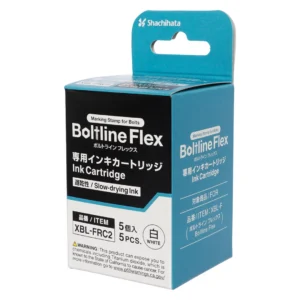 Boltline Flex Slow-Drying Ink Cartridge 5pcs White