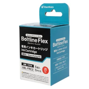 Boltline Flex Slow-Drying Ink Cartridge 5pcs Red