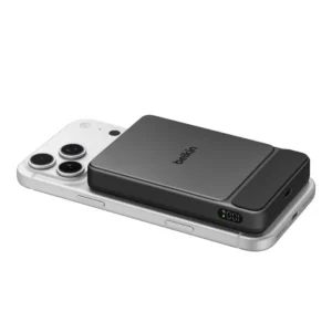 BELKIN 10k Qi2 25W PD30W Slim Magnetic Displ Powerbank, Blac