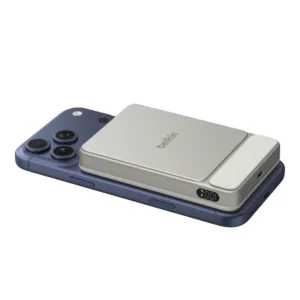 BELKIN 10k Qi2 25W PD30W Slim Magnetic Displ Powerbank, Sand