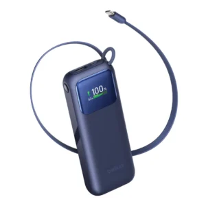 BELKIN 11k PD60W Smart Display Powerbank Retr USB-C, Blue