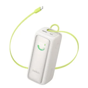 BELKIN 22k PD120W Smart Display Powerbank Retr USB-C, Sand