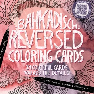 Bahkadisch reversed coloring pad 24sh