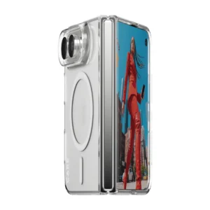 CARE SL1M Case Transparent White MagSafe iPhone Duo