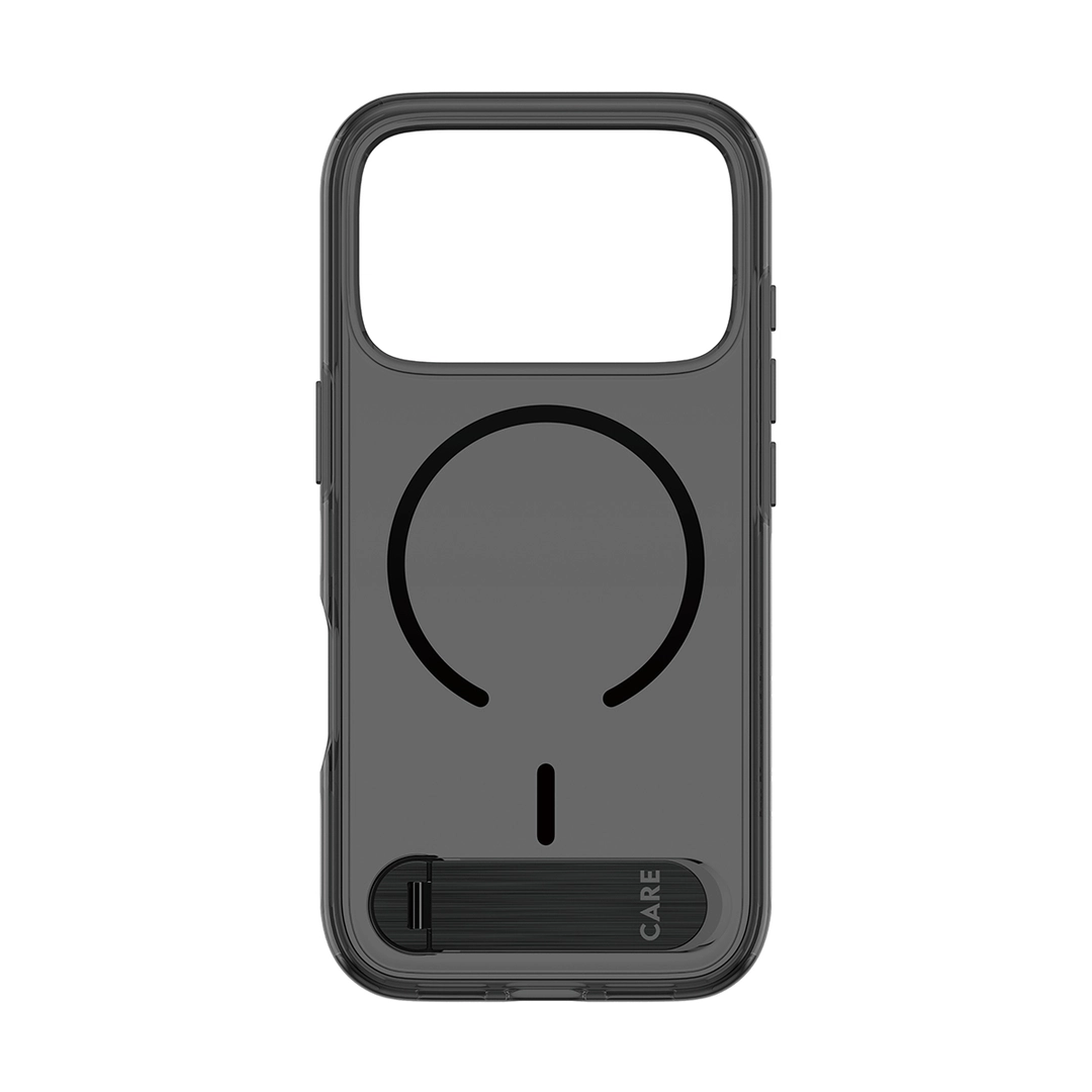 CARE Kickstand Case Smokey Black MagSafe iP18 Pro/17 Pro - Bild 3