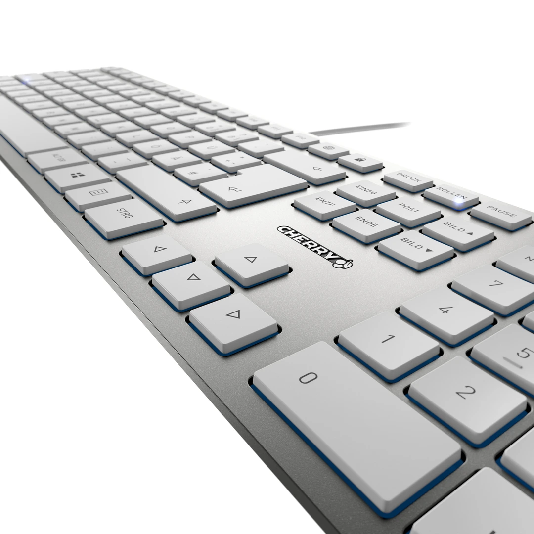 Cherry KC 6000 Slim Keybord, Silver - Bild 2