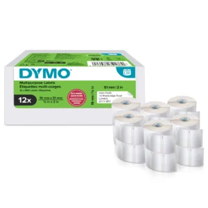 DYMO LabelWriter 19mm x 51mm Multi-Purpose Labels white 12 R