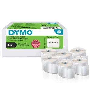 DYMO LabelWriter 54mm x 70mm Large Multi-Purpose Labels whit