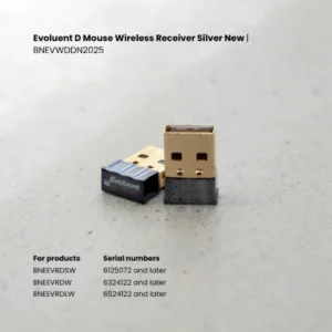 EvoluentD Mouse Wireless Receiver Silver