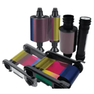 Color ribbon 5 panels: YMCKO for 300 cards