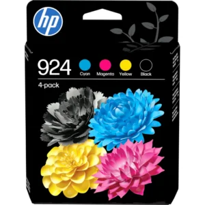 HP 924 CMYK Original Ink Cartridge 4-Pack
