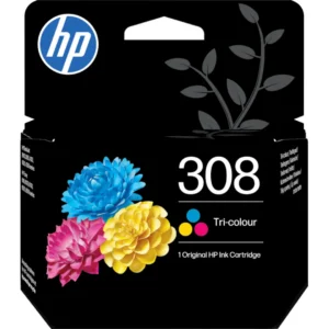 HP 308 Tri-Color Original Ink Cartridge