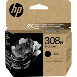 HP 308e EvoMore Black Original Ink Cartridge