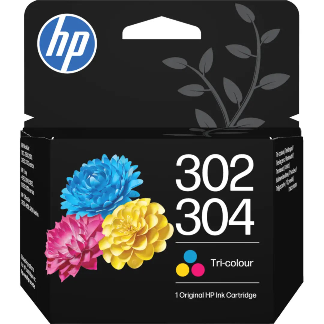 HP 302/304 Tri-color Original Ink Crtg