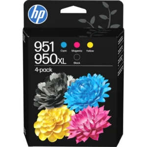 HP 951 CMY/950 Blk Ink Crtg Cmbo 4-Pk