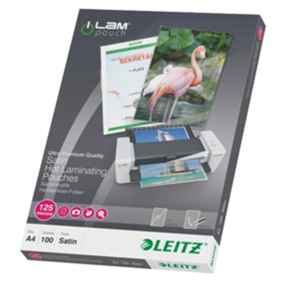 Laminat lågvärme matt A4 125 mic (100)