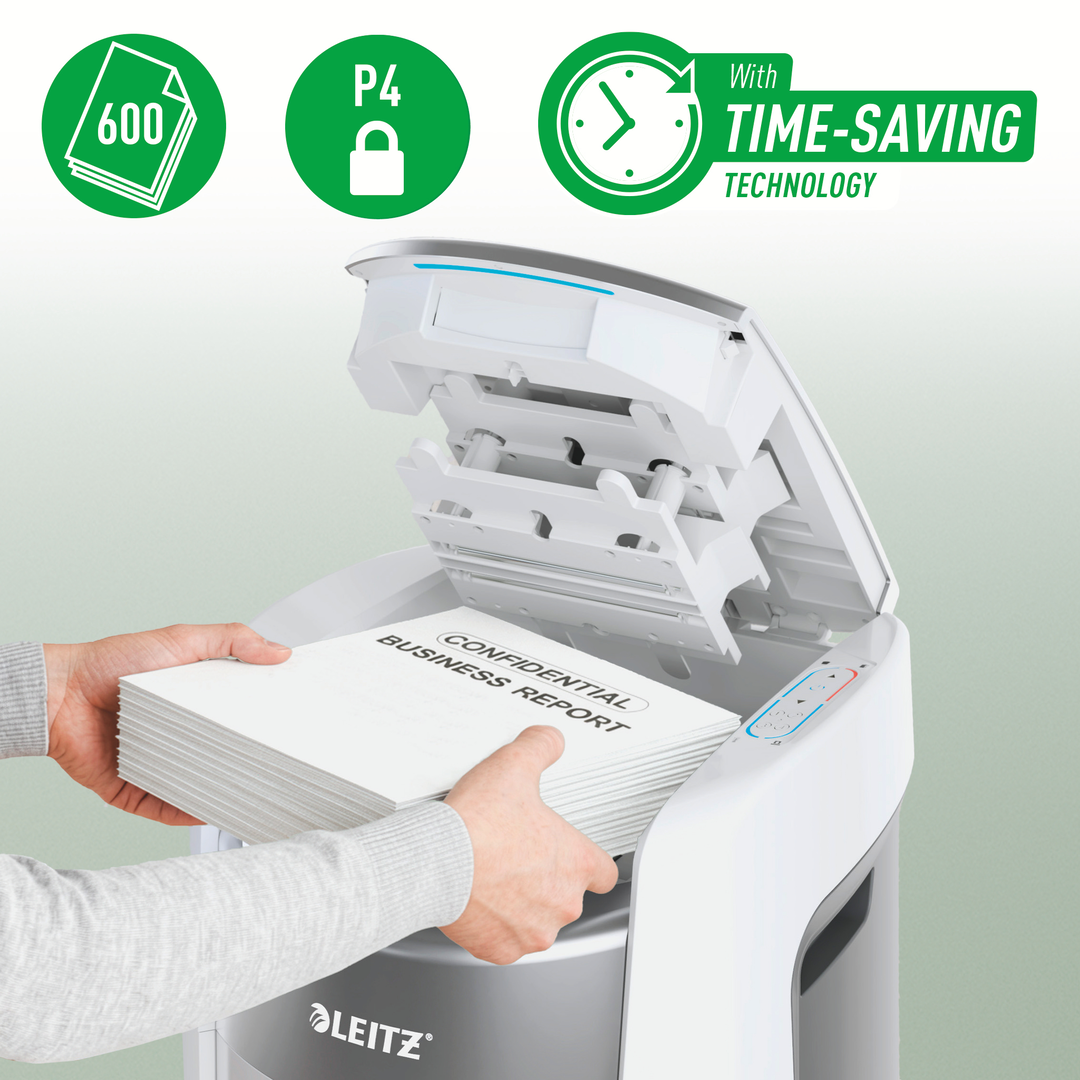 Dokumentförstörare Leitz OptiMax Auto.Office 600P4 - Bild 2