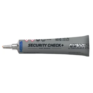 Security Check+ UV fast dry paint marker orange