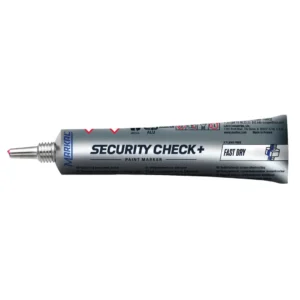 Security Check+ UV fast dry paint marker pink