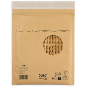 Sumo vadderad påse brun 215x265mm (10)