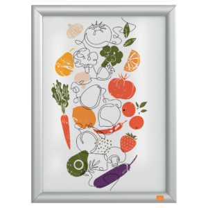 Clip Frame Nobo Essence Mitred A3 Alumin