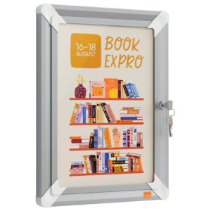 Clip Frame Nobo Prem.Plus lockable A4Alu