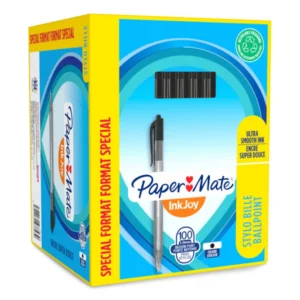 Ballpen Ink Joy M Black value pac 80+20