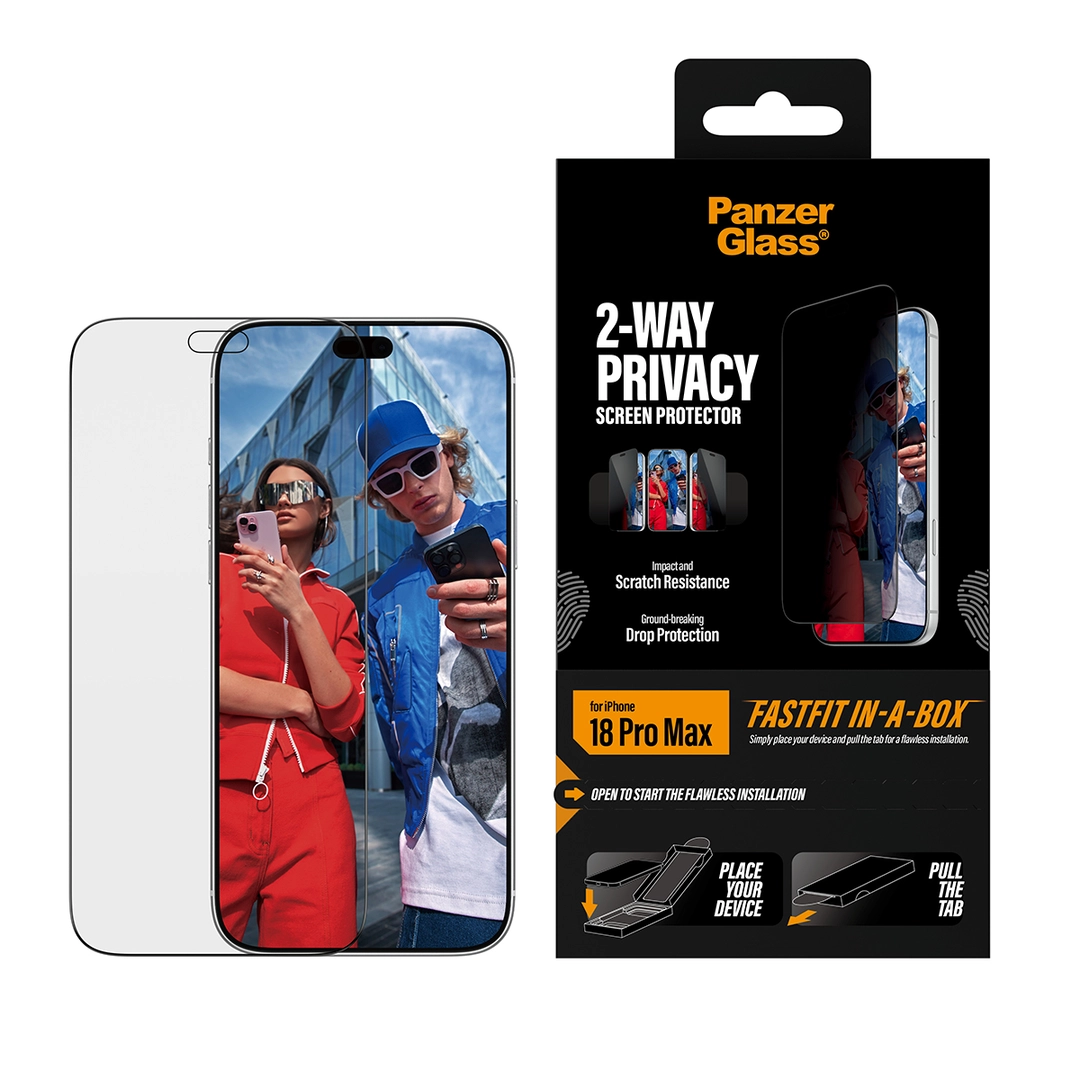 PG 2-Way Privacy Screen Protector iP18 Pro Max UWF - Bild 2