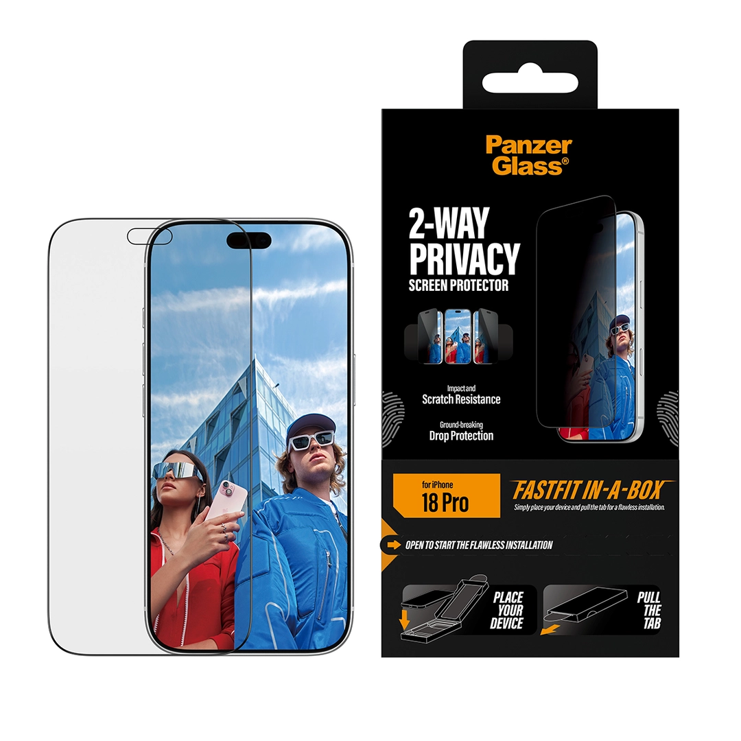 PG 2-Way Privacy Screen Protector iPhone 18 Pro UWF - Bild 2