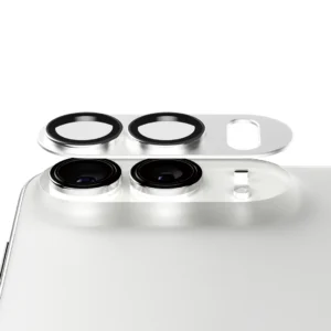 PG Fender Camera Lens Protector Silver iPhone Duo