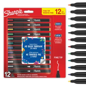 Sharpie Creative Acrylic Marker fine sort (12)